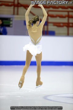 2013-03-03 Milano - World Junior Figure Skating Championships 0070 Sara Casella ITA